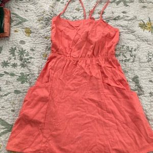 urban outfitters renewal linen dress